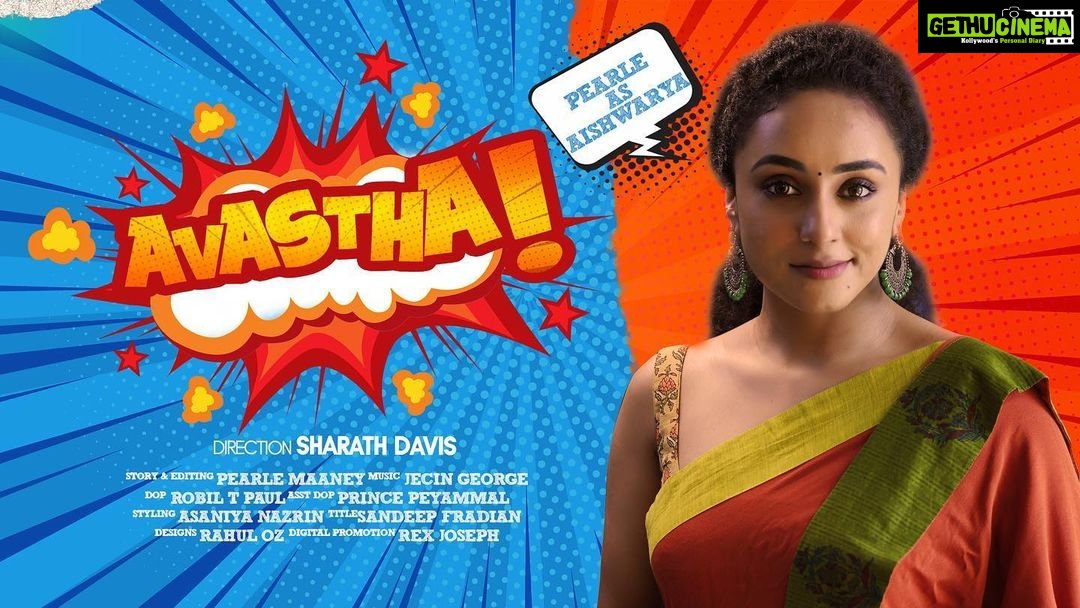 Pearle Maaney Instagram - Meet Aishwarya and Surya. “AVASTHA” Streaming tomorrow 11am onwards on My Youtube Channel.. Stay Tuned!!! . 🧿 Swipe Left 🧿 @srinish_aravind @sharathdavis @robil_rosily_paul @sandeep_fradian_ @jecingeorge @asaniya_nazrin @prince_payammal @rahuloutlawz @iamrexjoe #avasthawebseries
