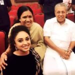 Pearle Maaney Instagram - Wishing Our Honourable Chief Minister Shri.Pinarayi Vijayan Sir A Happy and Blessed Birthday. Our Strong Leader ❤️ @pinarayivijayan Sir 🤗🤗 . . #Pinarayivijayan #keralaCM