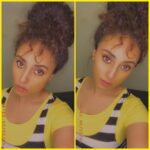 Pearle Maaney Instagram - When your hair bun is bigger than your head 🙈😋❤️ . Finished shooting yet another exciting episode of Plastic and Elastic... well... can’t wait for you all to watch it! 😘 obviously Plasu is gona have fringes in her next episode 😂🤪 . Peace Love n Music to each one of you. I love you and I want you to tell yourself how truly bless you are. Be happy... smile and be your own sunshine 🌞