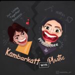 Pearle Maaney Instagram - Majority of your comments said YES to Kambarkatt. So ini cheriya kalikal illa... kalikal.... “Phaaaa” level 😎 wait for Kambarkat’s Mass Entry. . . Thank you for this art work @anandadas_art 🤗
