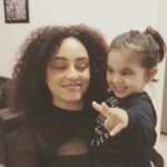 Pearle Maaney Instagram - It’s Throwback time! 🤩🤩🤩 Missing my zoey baby... this was when I woke her up from her sleep and begged her to give me some attention.... 😎 @little_zoe_baby