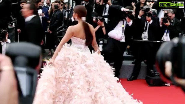 Pooja Hegde Instagram - What a moment. #grateful #cannes2022