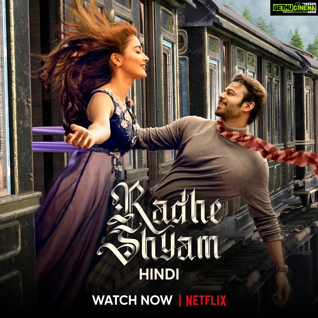 Prabhas Instagram - Watch Vikramaditya and Prerana's love saga as #RadheShyam (Hindi) is streaming now on @netflix_in @hegdepooja @director_radhaa @uvkrishnamraju #BhushanKumar @tseries.official @tseriesfilms #Vamshi @uppalapatipramod @praseedhauppalapati #AAFilms @uvcreationsofficial @gopikrishnamvs @iamanil @manojinfilm @prabhakaranjustin @musicthaman @mithoon11 @amaal_mallik @manan_bhardwaj_official #RRaveendar #KotagiriVenkateswarRao @resulpookutty @vaibhavi.merchant #kamalakannan #NickPowell @sachinskhedekar @preyadarshe @bhagyashree.online @sharma_murli @realkunaalroykapur @actorjayaram_official @iamjaggubhai_
