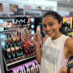 Pragathi Guruprasad Instagram - back at an @ultabeauty near you!! ❤️‍🔥 forever thankful to my @nyxcosmetics family for the opportunities and love