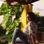 Prayaga Martin Instagram - Young, WILD and Free... meet my boy! @privaseabeachvilla for @officialmauijim from @thespectaclecompany_kochi wearing @l_zaba Team-mate @anandhuofficial #mauijim #mauijimsunglasses #mauijimsunnies #leopardfashion #staywild Privasea Beach Villa Varkala