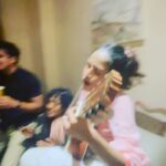 Prayaga Martin Instagram - The many moods of a Birthday. Felt the Love🤍 Grateful for all the people in my life. Thank you everyone, on Insta, off it for thinking of me! Decor @allgood_events 🎈 Cakes @palooda_the_cakeshop @letseatbakers