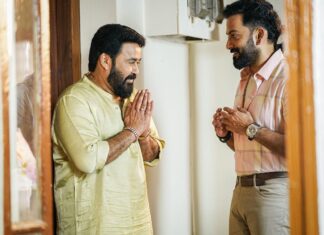 Prithviraj Sukumaran Instagram - “ഇല്ല ... ഞാൻ വെറുതെ വിടില്ല ! അടുത്ത വര്ഷം വീണ്ടും വരും !” 😁😁😁 Happy birthday Cheta 🤗❤️😘 @mohanlal