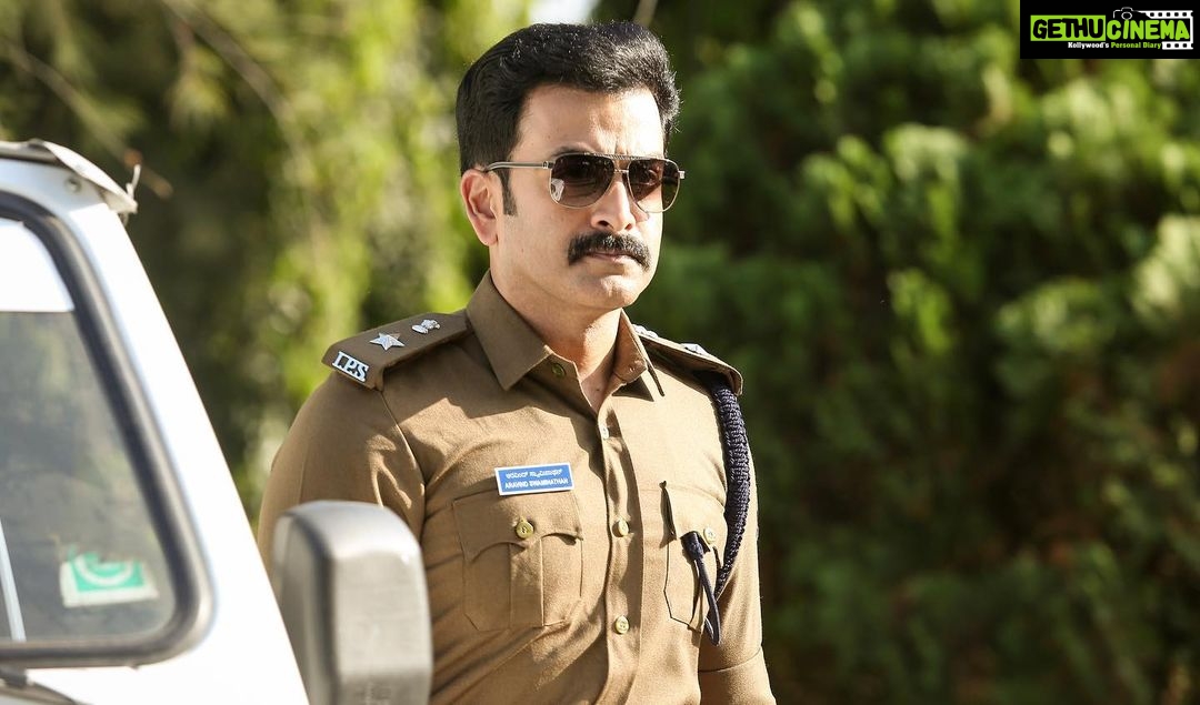 Prithviraj Sukumaran Instagram - There is a bit of his story you know..there is a lot of it you don’t! ACP Aravind Swaminathan! #JanaGanaMana Blockbuster 🔥