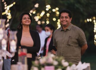 Priyanka Nair Instagram - Annie with Captain 😍 📸 @bennet_m_varghese @jeethu4ever #12thman #12thmanondisneyplushotstar #mohanlal #aashirvadcinemas #jeethujoseph #priyankanair