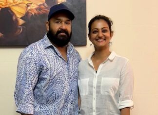 Priyanka Nair Instagram - Lalettan 😍 #12thman @mohanlal @disneyplushotstarmalayalam