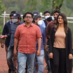 Priyanka Nair Instagram – Captain with Team #12thman 😍
@jeethu4ever 
@satheesh_kurup 
@beingfazy 
📸 @bennet_m_varghese 
#12thmanmovie #lalettan#aashirvadcinemas