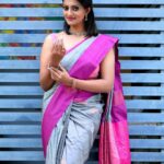 Priyanka Nair Instagram - Photography - @shalupeyad Makeup and Hairstyle - @fairsalon Saree - @kasavu_mall Blouse - @aanunobby Assistant Photographr - @shabna____sheraaf #sareeshoot#priyankanair