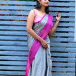 Priyanka Nair Instagram - Photography - @shalupeyad Makeup and Hairstyle - @fairsalon Saree - @kasavu_mall Blouse - @aanunobby Assistant Photographr - @shabna____sheraaf #sareeshoot#priyankanair