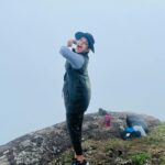 Priyanka Nair Instagram - Varayadumotta Trek - 12 hours of climbing up and down in mist and rain, though the weather wasn't kind enough with camera we managed to click this much. @dhanyasanalk @invicto_dios #trekking#varayadumotta#trivandum#ponmudi#ponmudihills#travelphotography#priyankanair