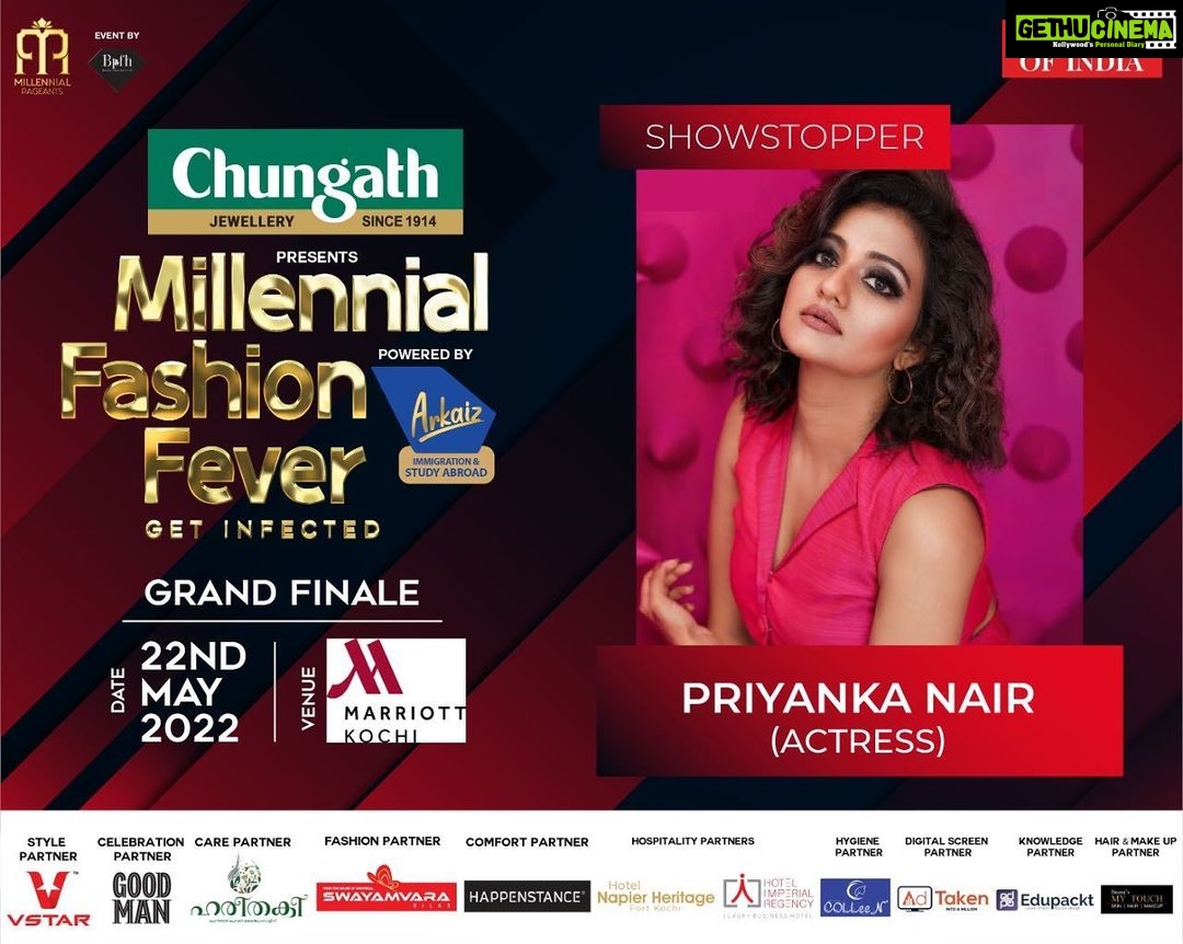 Priyanka Nair Instagram - @timesofindia @aanunobby @mychungath #timesofindia #chungathjewellery#marriott#kochi#priyankanair