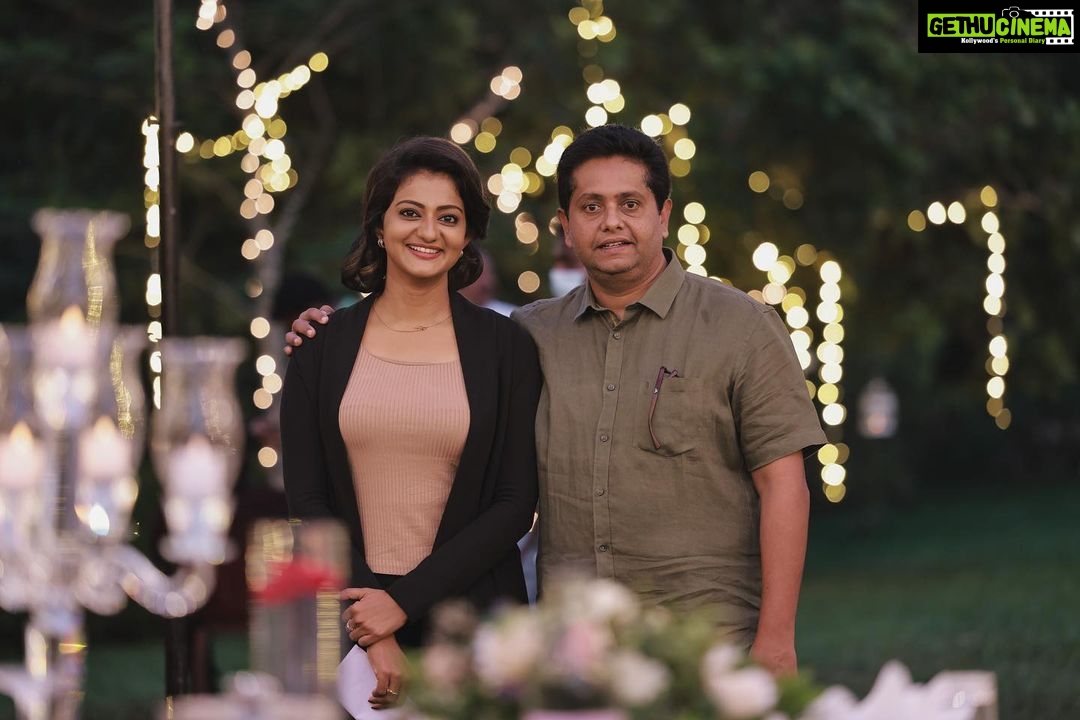 Priyanka Nair Instagram - Annie with Captain 😍 📸 @bennet_m_varghese @jeethu4ever #12thman #12thmanondisneyplushotstar #mohanlal #aashirvadcinemas #jeethujoseph #priyankanair