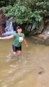 Punnagai Poo Gheetha Instagram - Happy Friday!
Everyday brings a #choice :
To practice #Stress or
To practice #Peace

#spreadpositivity #spreadlove #spreadkindness #lifequotes #quotesaboutlife #waterfall