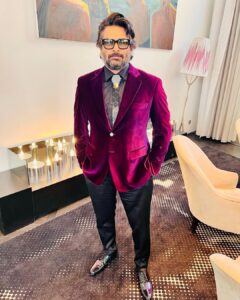 R. Madhavan Instagram - Thank you @varoinmarwah .. for making me look and feel so spiffy and cool at Cannes. I so look forward to your designs and cuts which fits me like a glove .. much love bro. ❤️❤️❤️🙏🙏