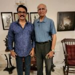 R. Sarathkumar Instagram - It sure was nostalgic when I met Ortho Surgeon Dr Jayaram Pingle at Hyderabad, the surgeon who saved my life by his steady hands handling a complicated surgery removing the broken disc in my spine between C4 and C5 then grafting and fusing with steel plates 32 years back in Appolo Hyderabad. I owe a second chance of life to the almighty and the care of Dr Jayaram Pingle and neuro surgeon late Dr Narayana Murthy. Visited him and his wife at his home in Hyderabad. #drjaryarampingle