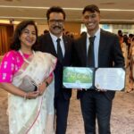R. Sarathkumar Instagram - Congratulations Rahhul, proud that you have grown into a balanced knowledgeable and lovable person with respect and human values. Thanks to the guidance of your teachers your mentors for their support to what you have achieved today. I am sure you are equipped with tools and skills to face challenges in life. #uwcseagrads2022