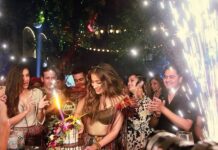Raai Laxmi Instagram - Birthday stories 🎂😍❤️🧿 Thanks to all my loved ones for making this a memorable one ❤️🥰 muahh #part1 #itsmybirthday #birthdayspecial #junglequeen 🥰 Epitome Juhu