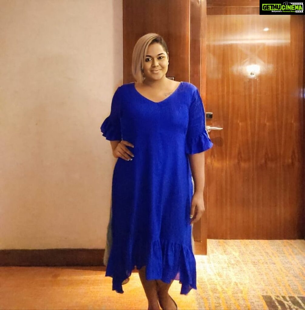 Ramya NSK Instagram - Setting the tone for summer is Ramya (@ramyansk ) in @stephinlalanofficial fun reversible asymmetrical dress 💙🤍 This is one of those dresses you'll want to throw on everyday. Crafted in silk , embellished with fine pin-tuck detailing and with functional pockets ,Style it your way by just flipping the dual-toned dress back to front. Non-toxic, AZO-FREE dyes were used for making this piece, which means they are free of harmful chemicals. DM to shop . ———————————————————————————— #stephinlalanofficial #ramyansk #fashionstatements #daytonightlook #colorfulfashion #fashionforeveryone #outfitgoal #saturdaystyle #colorcombo #glamourgoal #modeststyle #summercolors #itsallinthedetails #colorsplurge #modestoutfit #stylenotsize #ithaspockets #reversibledress #dressmodis #outfitinspirationoftheday #simpleootd #joyousdressing #daytonightoutfit #comfychic #dopaminedressing #silkdress #popofcolour #outfitday #fashionzine #tunicdress Chennai, India