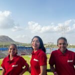Ramya Subramanian Instagram - #AD During the #WT20Challenge, I did a thing with @boost.india! Cricket is often looked at as a man’s sport. I met someone special who are gung-ho to prove that notion wrong ❌ Let future icons be decided not by gender, but by Stamina! #GameStaminaKa @boost.india