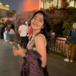 Ramya Subramanian Instagram - Go Go Las Vegaaaaaaaas 🔥🤩💯😍 #MissionAccomplished #BeenThereDoneThat #FeelsLikeHeaven #ArtisticBeauty #VegasStripClubs #VolcanoShowAtMirage