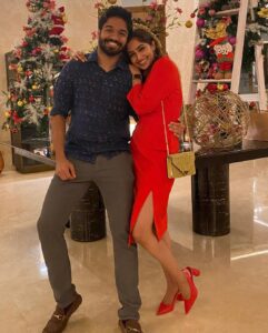Reba Monica John Instagram - Proof that I’m the clingier one 
And To forever being so! 🤪😘

P.s I know I’m a tad bit late but Belated birthday wishes baby! 😘 cheers To growing older and wiser and falling more in love with with me each year (too bad you don’t have another option lol) 

@joemonjoseph 💕

#myjjis29 #lovetodayandeveryday #clingybutnottooclingy #lytmab #causetheresnogoingback