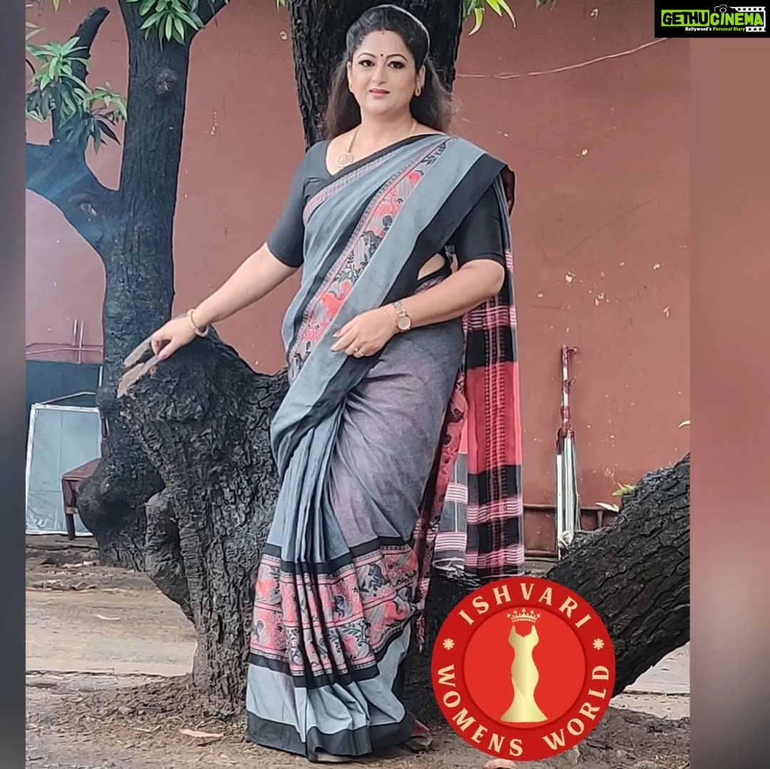 Rekha Krishnappa Instagram - Elegant saree with beautiful colours... The material is so comfortable From @ishvari.womens.world ♥️♥️ . . . . #sareecollections #sareedraping #sareestyle #sareelove #sareeindia #sareeonlineshopping #sareefashion #sareeaddict #sareelover Chennai, India
