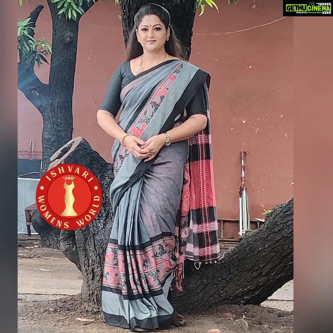 Rekha Krishnappa Instagram - Elegant saree with beautiful colours... The material is so comfortable From @ishvari.womens.world ♥️♥️ . . . . #sareecollections #sareedraping #sareestyle #sareelove #sareeindia #sareeonlineshopping #sareefashion #sareeaddict #sareelover Chennai, India