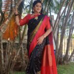 Rekha Krishnappa Instagram - With vibrant colours and beautiful designs put together this saree from @imon_arte_boutique looks fabulous and fantastic... Rite? Thank you so much @imon_arte_boutique for this beautiful saree, it's making me look beautiful... . . . . #sareecollections #sareedraping #sareestyle #sareelove #sareeindia #sareeonlineshopping #sareefashion #sareeaddict #sareelover Chennai, India