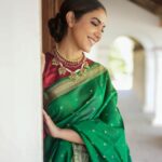 Ritu Varma Instagram - Channeling my inner desi girl ✨ @anitakamaraj @beingroofa @pothysofficial @aaharya @abhiramisivakumar @saisubha_hairstylist