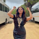 Rubina Dilaik Instagram - Day2 for Ardh Promotions . . . . Styled by: @ashnaamakhijani @styledbyashna Outfit: @poojavermalabel Jewellery: @chaotiqbyarti