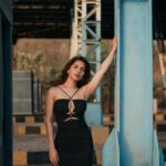 Ruhani Sharma Instagram - 🖤 . . . . . 📸 @bharat_rawail MUA @makeuphairbyrahul