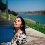 Ruhani Sharma Instagram - Ok last one from this series… 🌞 . . . . . . . . . . . . 📸 @bharat_rawail MUA @makeuphairbyrahul Location @anchaviyo