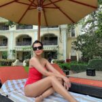Ruhi Singh Instagram - Happy and hydrated 💕 Grand Hyatt Goa