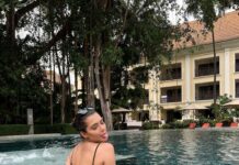 Ruhi Singh Instagram - This senorita needs a margarita Grand Hyatt Goa