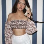 Ruhi Singh Instagram – Me- all my posts need to have some meaning.. nothing mindless from here on. 

Also me- let me post this absolutely random photo standing in front of a striped wall having an obviously fake conversation on this intercom which clearly doesn’t work so people don’t forget I exist.