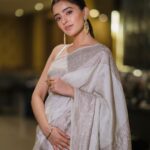 Rukshar Dhillon Instagram - And the wait is almost over!! Come be a part of Madhavi’s world with #AshokaVanamLoArjunaKalyanam tomorrow in theatres! See you all there♥️ Styled by- @shefalideora_ Assisted by- @bhargavikallam Make up by - @makeupbysheffali Hair by- @seena_hair143 Photographer- @_anupphotography Outfit- @shantibanaras Jewellery- @pandoras_art_jewellery #AVAKonMay6th #RuksharDhillon #Madhavi