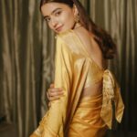 Rukshar Dhillon Instagram - 🌙💫 #AshokaVanamLoArjunaKalyanam Promotions! Styled by- @meghanaalluri @shefalideora_ Assisted by- @bhargavikallam Make up by - @makeupbysheffali Hair by- @seena_hair143 Photographer- @_anupphotography #AVAK #RuksharDhillon