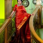 Sadha Instagram - After such a long time I dressed up in such ethnic wear! ❤️❤️❤️ Big thanks to everyone behind this shoot! 🙏 Styled by @impriyankasahajananda Outfit @brandmandir Jewellery @kushalsfashionjewellery Video @shivarajender.co Photography @starfotography. Makeup: I Me Myself 🙋‍♀️ Hair & Saree Draping @sreedhasmakeup Location @studio.romeojuliet #styledbypriyankasahajananda #reelitfeelit #sadaasgreenlife #weddingseason #bridalmakeup #bride #veganmakeup #vegansilk #crueltyfreebeauty #crueltyfreemakeup #veganlife #veganactor #indianvegan #indianweddinglook