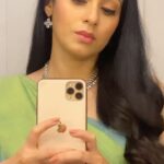 Sadha Instagram – 💚💙🤍

Just some killing time in the vanity van! #reelitfeelit #shootdiaries