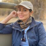 Sadha Instagram - Can’t wait to go into the wild again! 💙🤍 #bandhavgarh Bandhavgarh National Park