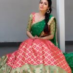 Sadha Instagram - 💚🍁💚 #reelitfeelit #reelsinstagram
