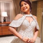 Sakshi Agarwal Instagram - Angel vibez😍😍😍 . #Showstopper for @princephinehasdesigns @princephinehas25 Makeup by @salomirdiamond Event by @joemichael.official @tajcoromandel Chennai, India