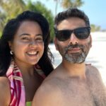 Sameera Reddy Instagram - Say ‘yes’ for happiness 🥳 #throwback #family #gratitude #moments 💫 . @jwmmaldives 🏖 JW Marriott Maldives Resort & Spa