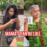 Sameera Reddy Instagram - Mama Just leave already😂 #messymama #sassysaasu #momlife #gyan