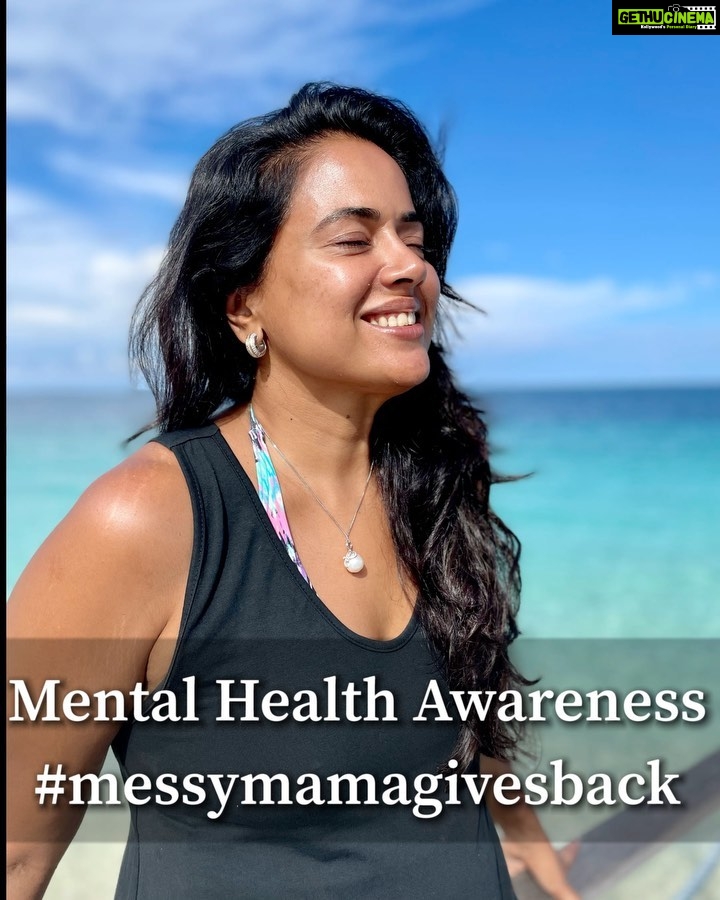 Sameera Reddy Instagram - Healthy happy mind is top priority 🙌🏻 #mentalhealthawarenessmonth💚 @diydayalishka has curated accounts that can be super helpful 🙏🏼 #messymamagivesback 🙆🏻♀️ please share & support ! . @gayatri.aptekar Gayatri deep dived into neuroscience and has been a therapist for nearly a decade now 🌻@hapchiin Kanika has created a body safety & skill development organisation that aims to empower kids from an early age 🌻@mindmate.in Meghana has a 100 day mindfulness workbook with practises curated by therapists🌻@rishmita.kakal.psychologist Rishimita has created a journal for kids to increase their emotional intelligence🌻@shrinkpal Khushboo’s page talks about mental health and wellbeing and how to practice self love🌻@suruchi_shah_coach Suruchi is a mental health counselor and transformation coach🌻@happyspaceinfo Pragnya provides a space for people to be themselves without judgements to find their own happy space🌻@findyourbalance2021 Suparna & friend run a well being platform where they have retreats for women🌻@yoshhadotcom provides holistic therapies and practices for self care for women above 40🌻@privymind Kenishaa creates experiential learning for kids to enhance better mental health🌻@mind.motions Eesha & Hiral create virtual safe spaces to initiate and facilitate dialogue and discussions with youth about emotional health🌻@journeymatters.official Drishti inculcates social-emotional learning (SEL) to help them grow these vital skills from a young age🌻@dr.gauri_9 Gauri helps people overcome their anxiety, overwhelm & fatigue through therapy🌻@totcircle Priya started with positive affirmation cards for kids and now has emotional awareness kits as well🌻@mindthatminds Preshela works with people who are struggling with self doubt, imposter syndrome and anxiety etc🌻@_chaahatt_ Pari has started an initiative that works towards breaking the shackles of stigma revolving around mental health by creating a safe space for them🌻@thatmateforyou Madhavi helps teens deal with social media addiction, loneliness and stress through her app🌻@yoursugardaddy.in Angel recently opened a mental health and pet friendly cafe with art therapy sessions🌻