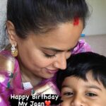 Sameera Reddy Instagram - Our baby turns 7🥺😍Happy Birthday to the bestest bro ever! You are the most precious gift we have ever received❤️Love blessings & happiness always Love mama papa & Nyra